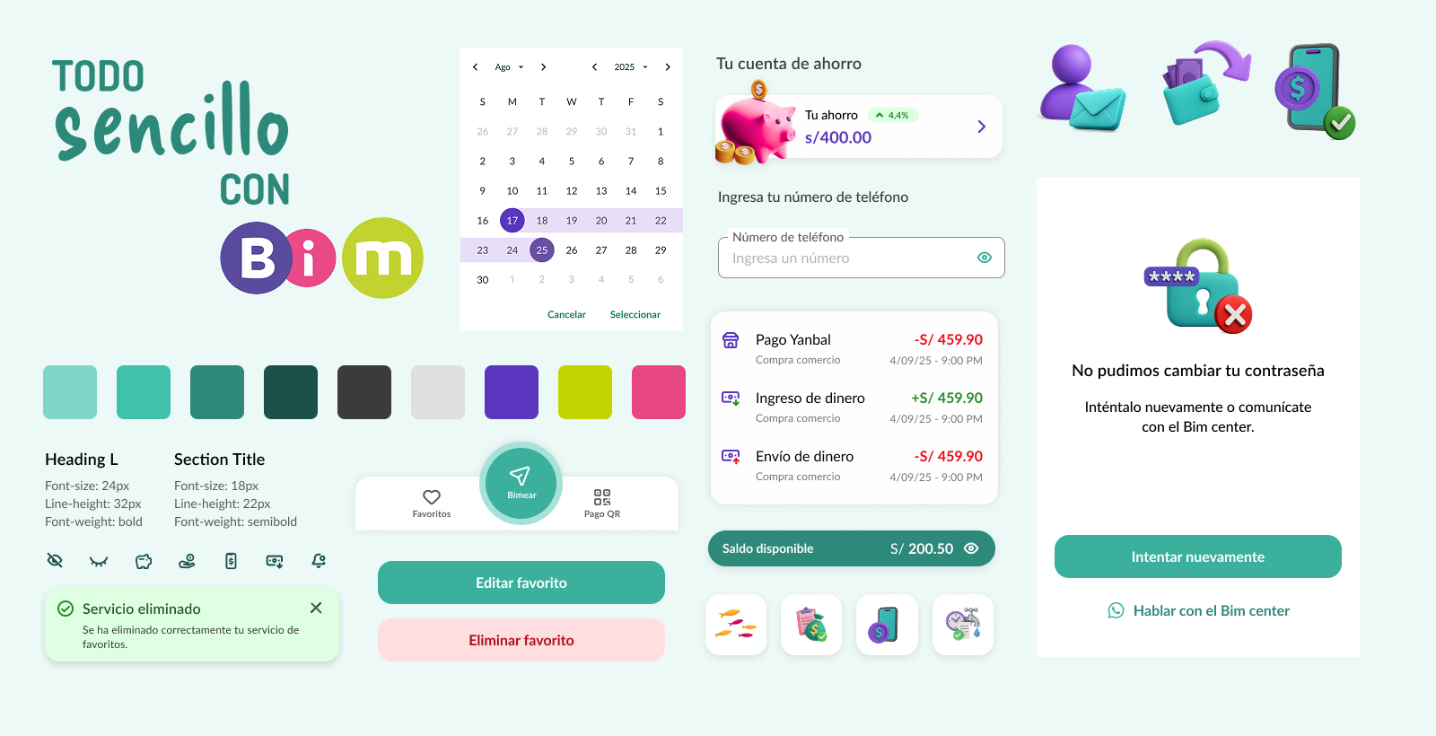 BIM app design system