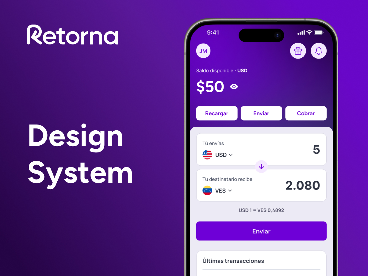 Retorna design system